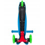 Самокат Novatrack Disco-kids Print для детей, колеса PU пер.120*24 задн.76*24мм, эргономичны