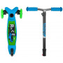 Самокат Novatrack Disco-kids Print для детей, колеса PU пер.120*24 задн.76*24мм, эргономичны