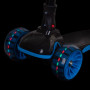 Самокат для детей Novatrack RainBow, складной, широкие свет.колеса PU пер.120*50 задн.80*24,ватер с