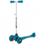 Самокат Novatrack Disco-kids Basic для детей, свет.колеса PU пер.120*24 задн.76*24мм, эргоно