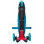 Самокат Novatrack Disco-kids Basic для детей, свет.колеса PU пер.120*24 задн.76*24мм, эргоно