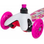 Самокат Novatrack Disco-kids Print для детей, колеса PU пер.120*24 задн.76*24мм, эргономичны