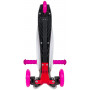 Самокат Novatrack Disco-kids Print для детей, колеса PU пер.120*24 задн.76*24мм, эргономичны