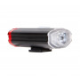 Фонарь передний STG FL1612 200lm 800 mAH Свет спереди и сзади, крепление на шлем/руль.