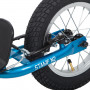 Самокат для детей Novatrack STAMP N2, ручной тормоз V-brake, мягкая накладка на руле, синий