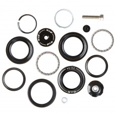 Рулевая колонка STGGH-868D 1,1/8"; 28.6/44-30/44; STACK 15MM; ED BLACK; w/S22 ALLOY COVER 10MM