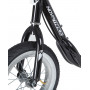 Самокат для детей Novatrack STAMP N4, ручной тормоз V-brake, мягкая накладка на руле, дропаут, чер