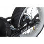 Самокат для детей Novatrack STAMP N4, ручной тормоз V-brake, мягкая накладка на руле, дропаут, чер