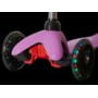 Самокат Novatrack Disco-kids Start для детей, свет.колеса PU пер.120*24 задн.76*24мм