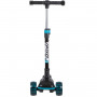 Самокат для детей Novatrack RainBow, складной, широкие свет.колеса PU пер.120*50 задн.8