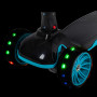 Самокат для детей Novatrack RainBow, складной, широкие свет.колеса PU пер.120*50 задн.8