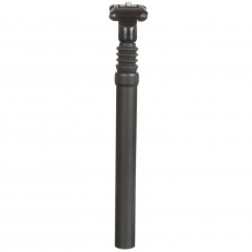 Штырь подседельный Zoom SPS-C372 с аморт. 28,6*350 черный, с зажимом.
