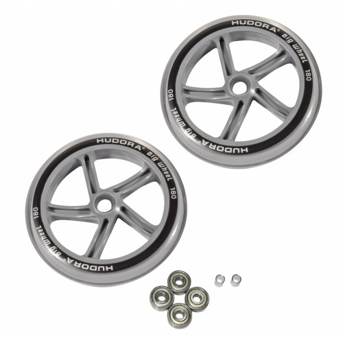 Колёса HUDORA Big Wheel, 180 мм, прозрачные