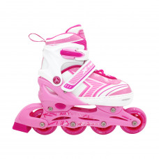 Раздвижные роликовые коньки X-TEAM pink