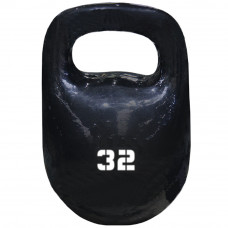 Гиря спортивная, черная 32 кг