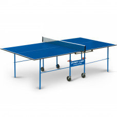 Стол теннисный START LINE Olympic Optima blue с сеткой, уменьшенный размер (6023-2)