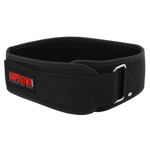 Пояс для т/а (широкий)  Harper Gym  JE-2627-черный неопрен XL