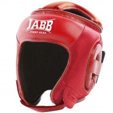 Шлем бокс.(иск.кожа) Jabb JE-2093(P) красный S