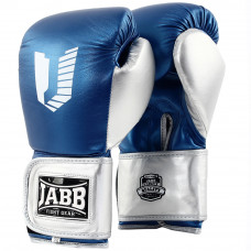 Перчатки бокс.(иск.кожа) Jabb JE-408Ring синий 8ун.