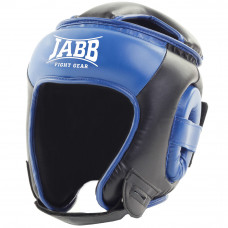 Шлем бокс.(иск.кожа) Jabb JE-2093(P)  черный/синий S