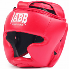 Шлем бокс.(иск.кожа) Jabb JE-60JR р.44-53  красный