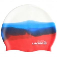 Шапочка плавательная Larsen MC4силикон, Russia