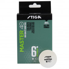 Мячи STIGA Master ABS 6шт (белый)