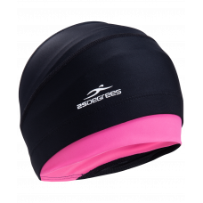 Шапочка для плавания Duplo Black/Pink, полиамид