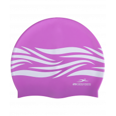 Шапочка для плавания Fame Lilac, силикон, подростковый