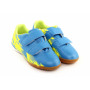 Полуботинки кроссовые дет. Furia indoor Velcro 20blue/lime