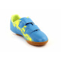 Полуботинки кроссовые дет. Furia indoor Velcro 20blue/lime