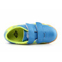 Полуботинки кроссовые дет. Furia indoor Velcro 20blue/lime