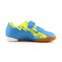 Полуботинки кроссовые дет. Furia indoor Velcro 20blue/lime