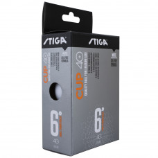 Мячи STIGA Cup ABS 6шт 40мм (белый)