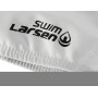 Шапочка плавательная Larsen 3059, эластан, белый