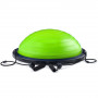 Полусфера гимнастическая BOSU с насосом  и эспандерами GA-Ø 58 см Lime