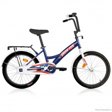 Велосипед Iron Fox Derby 20 синий/красный/белый