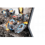 Радиоуправляемая боевая машина Keye Toys Space Warrior 2.4GHz (лазер, диски) Keye Toys KT801