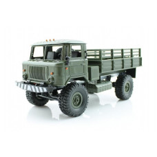 Радиоуправляемая машина WPL Газ 66 грузовая 1:16+акб RTR 2.4G WL Toys WPLB-24-Green