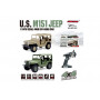 Радиоуправляемый Jeep 1:14 US M151 4WD 1:14 2.4G SUBOTECH BG1522