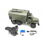 Радиоуправляемый Советский военный грузовик Урал 4WD RTR масштаб 1:16 2.4G WL Toys WPLB-36