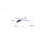 Радиоуправляемый планер Sky King 6-AXIS GYRO 2.4G WL Toys F959S-BLUE