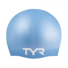 Шапочка для плавания Long Hair Wrinkle-Free Silicone Cap, силикон, LCSL/420, голубой