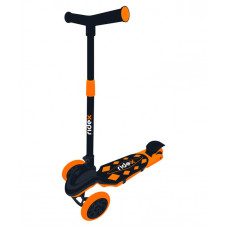 Самокат 3-х колесный 3D Robin, 120/90 мм, оранжевый