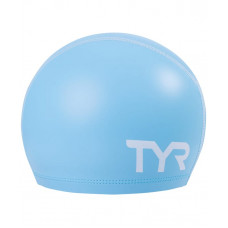 Шапочка для плавания Long Hair Silicone Comfort Swim Cap, LSCCAPLH/450, голубой