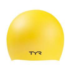 Шапочка для плавания Wrinkle-Free Silicone Cap, силикон, LCSL/720, желтый