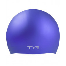 Шапочка для плавания Wrinkle Free Silicone Cap, силикон, LCS/510, фиолетовый