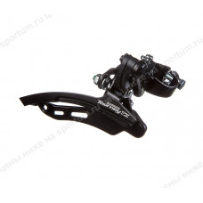 Переключатель передний Shimano, TZ, FD-TZ510-DS6, FOR 3 (звезды) X7/6, нижн. хомут, низ. тяга., 31.8MM BAND