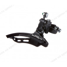 Переключатель передний Shimano, TZ, FD-TZ510-DS6, FOR 3 (звезды) X7/6, нижн. хомут, верх тяга, 28. 6MM BAND