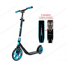 Самокат Y-SCOO RT 250 ONE&ONE aqua